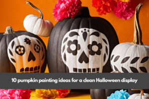 10 pumpkin painting ideas for a clean Halloween display