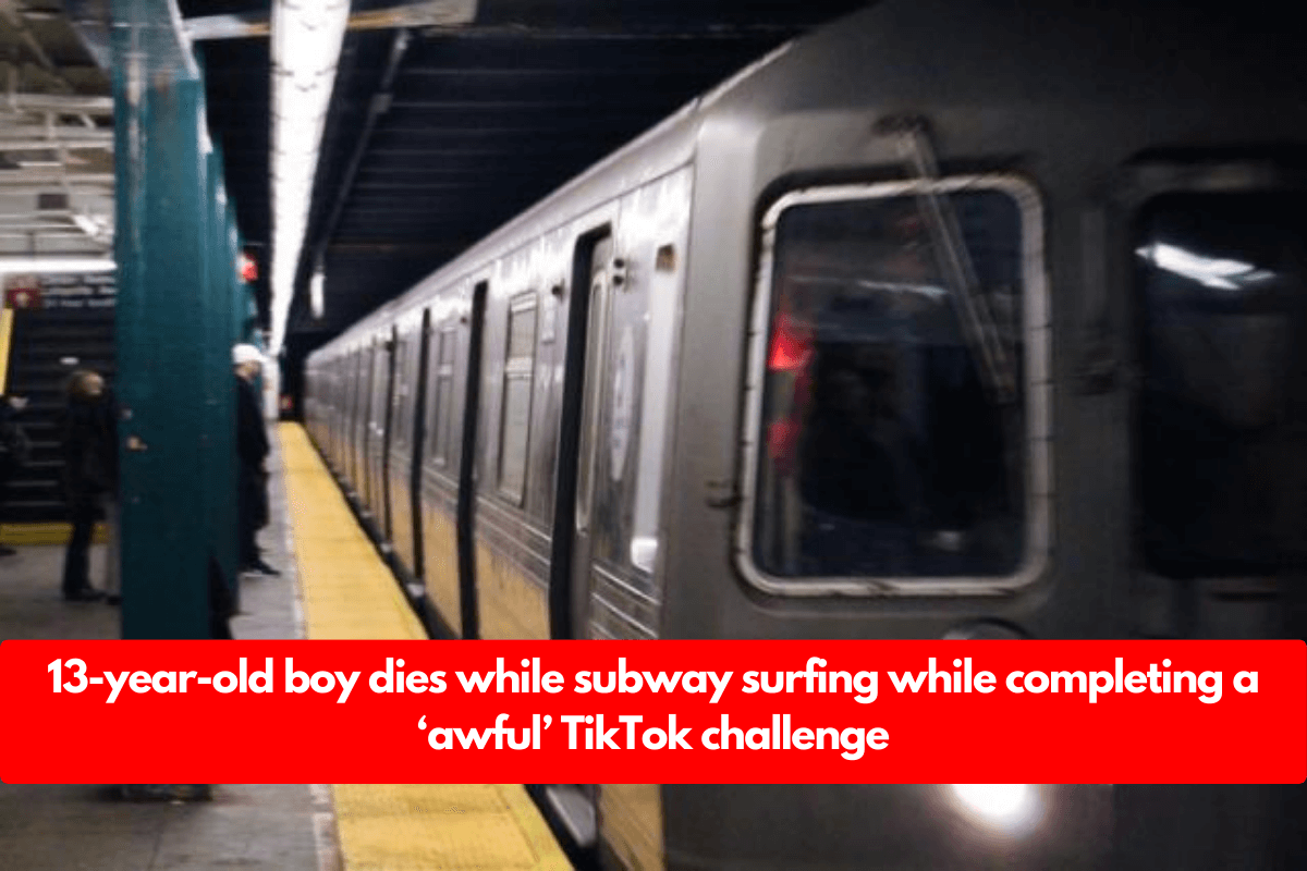 13-year-old boy dies while subway surfing while completing a 'awful' TikTok challenge