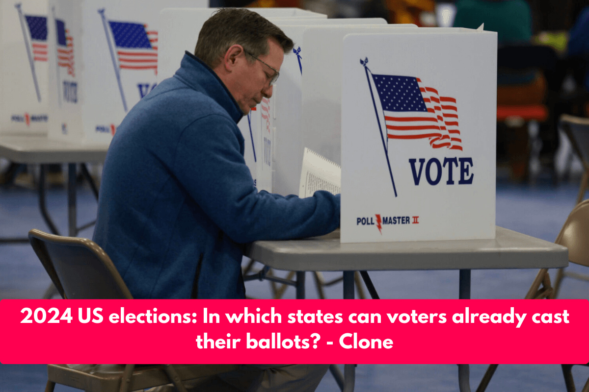 2024 US elections: In which states can voters already cast their ballots? - Clone