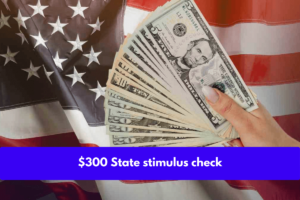 $300 State stimulus check