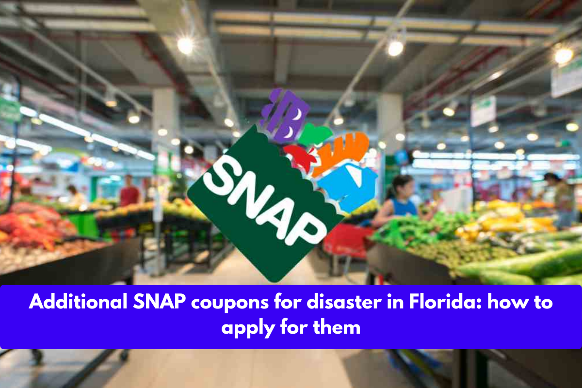 Additional SNAP coupons for disaster in Florida: how to apply for them