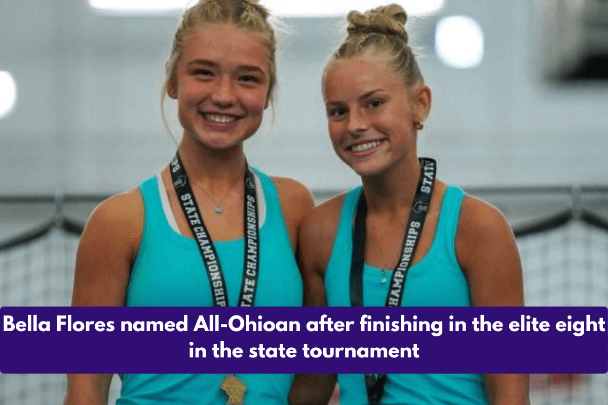 Bella Flores named All-Ohioan after finishing in the elite eight in the state tournament