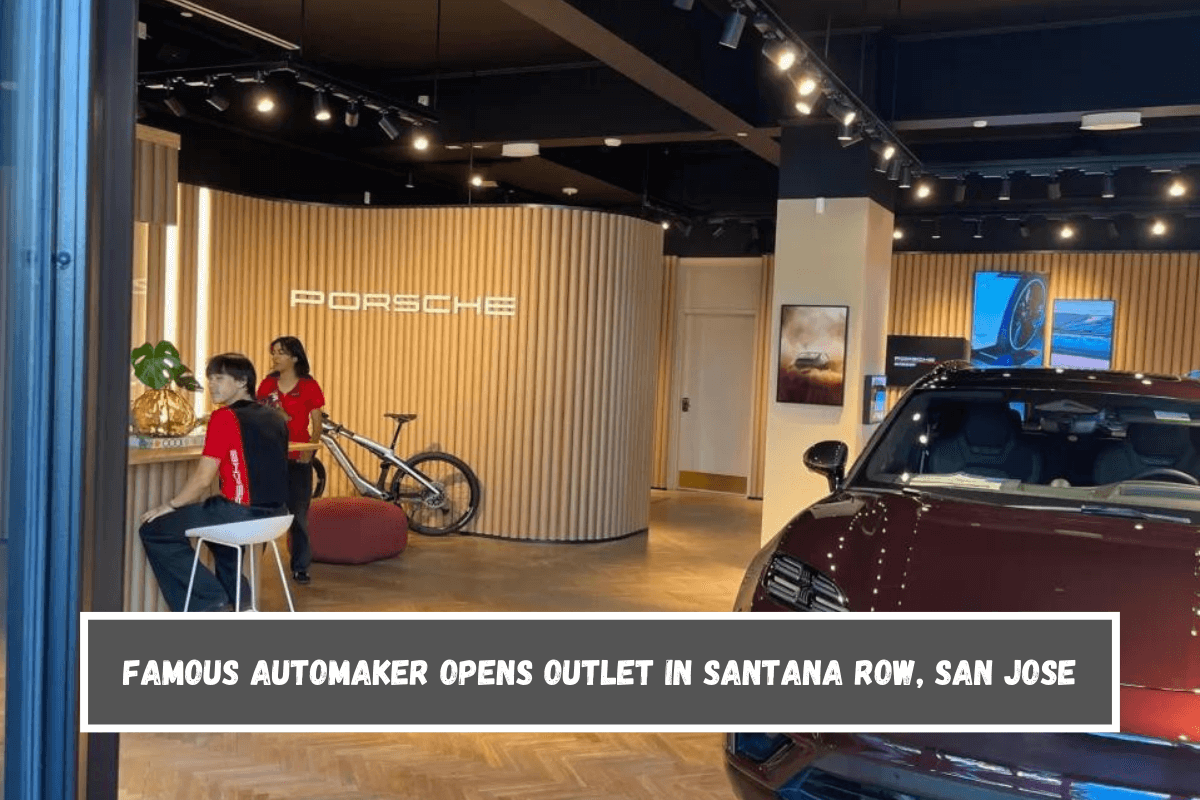 Famous automaker opens outlet in Santana Row, San Jose