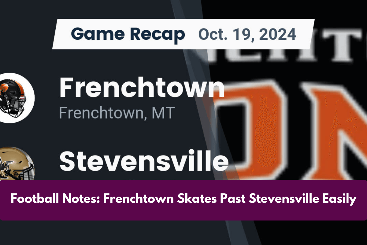 Football Notes: Frenchtown Skates Past Stevensville Easily