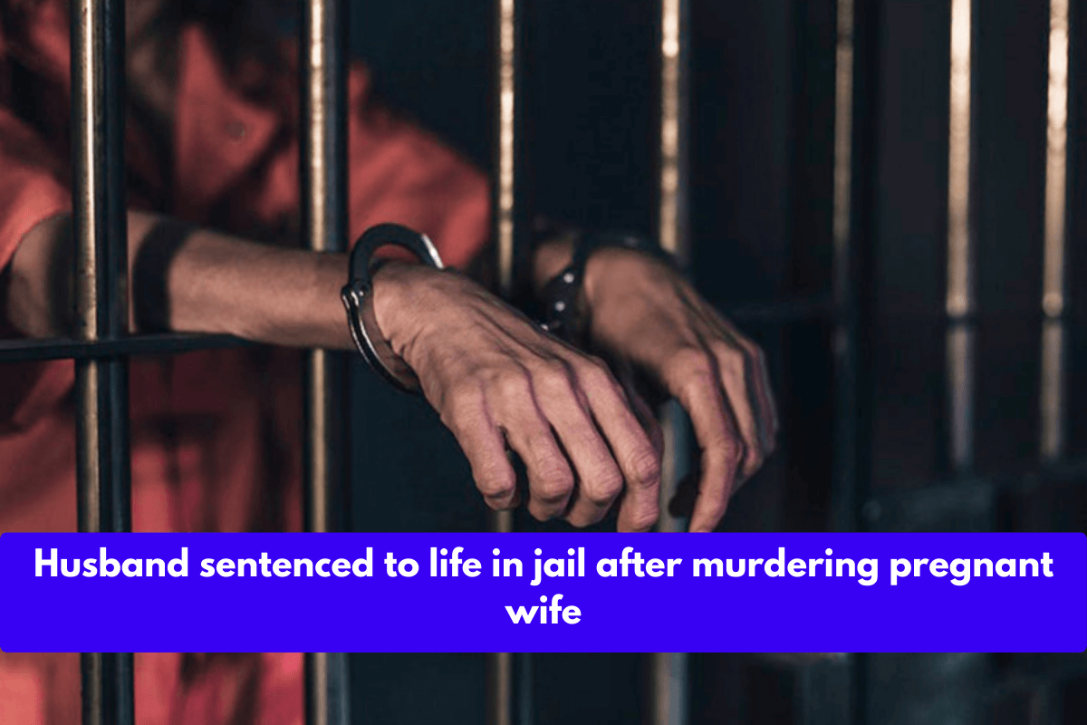 Husband sentenced to life in jail after murdering pregnant wife