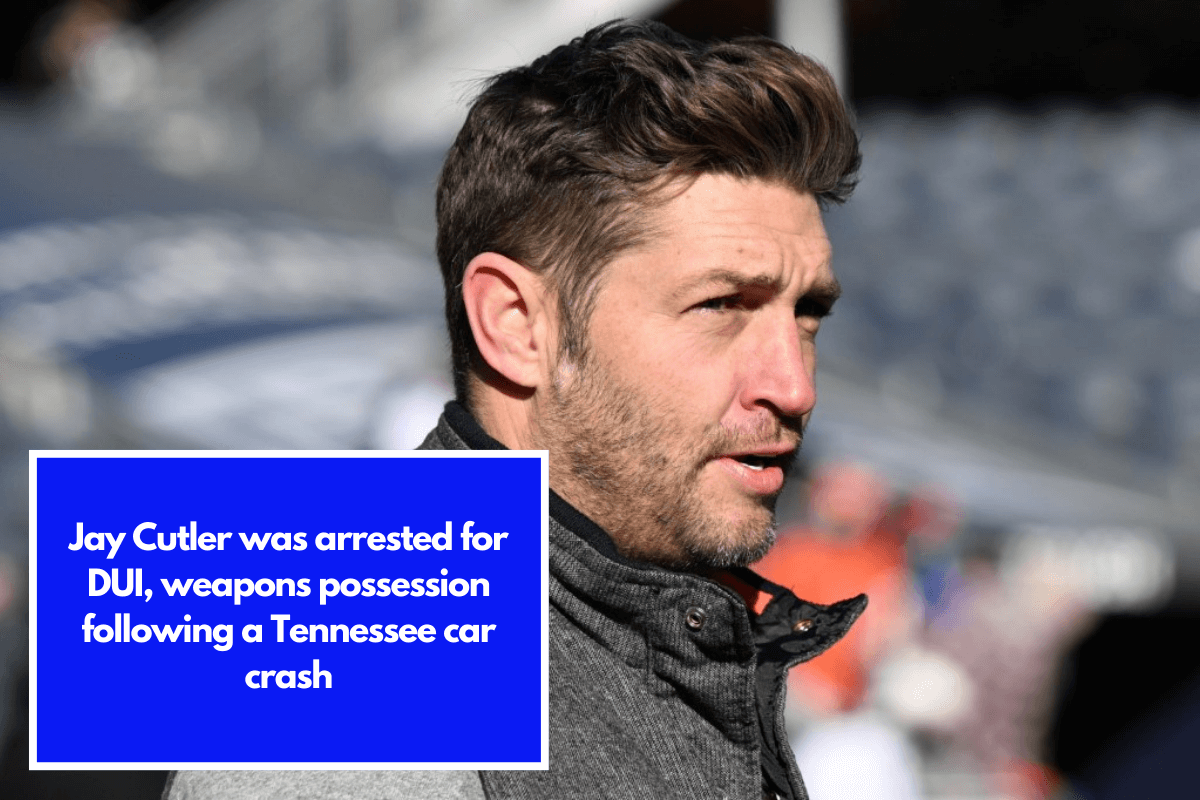 Jay Cutler was arrested for DUI, weapons possession following a Tennessee car crash