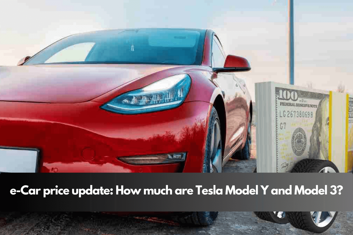 e-Car price update: How much are Tesla Model Y and Model 3?