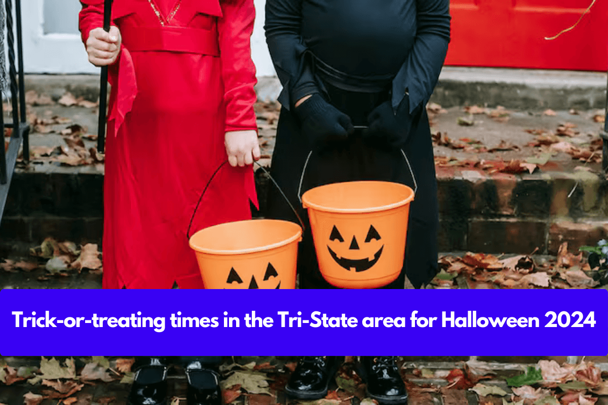 Trick-or-treating times in the Tri-State area for Halloween 2024