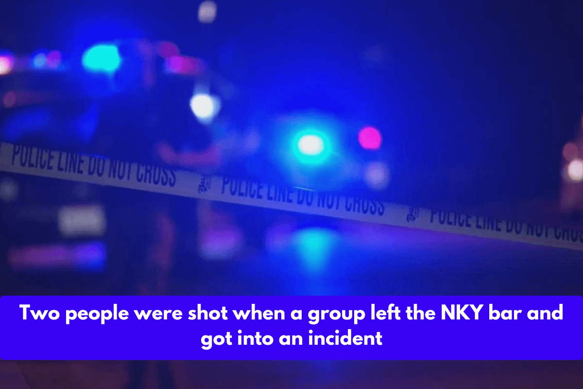 Two people were shot when a group left the NKY bar and got into an incident