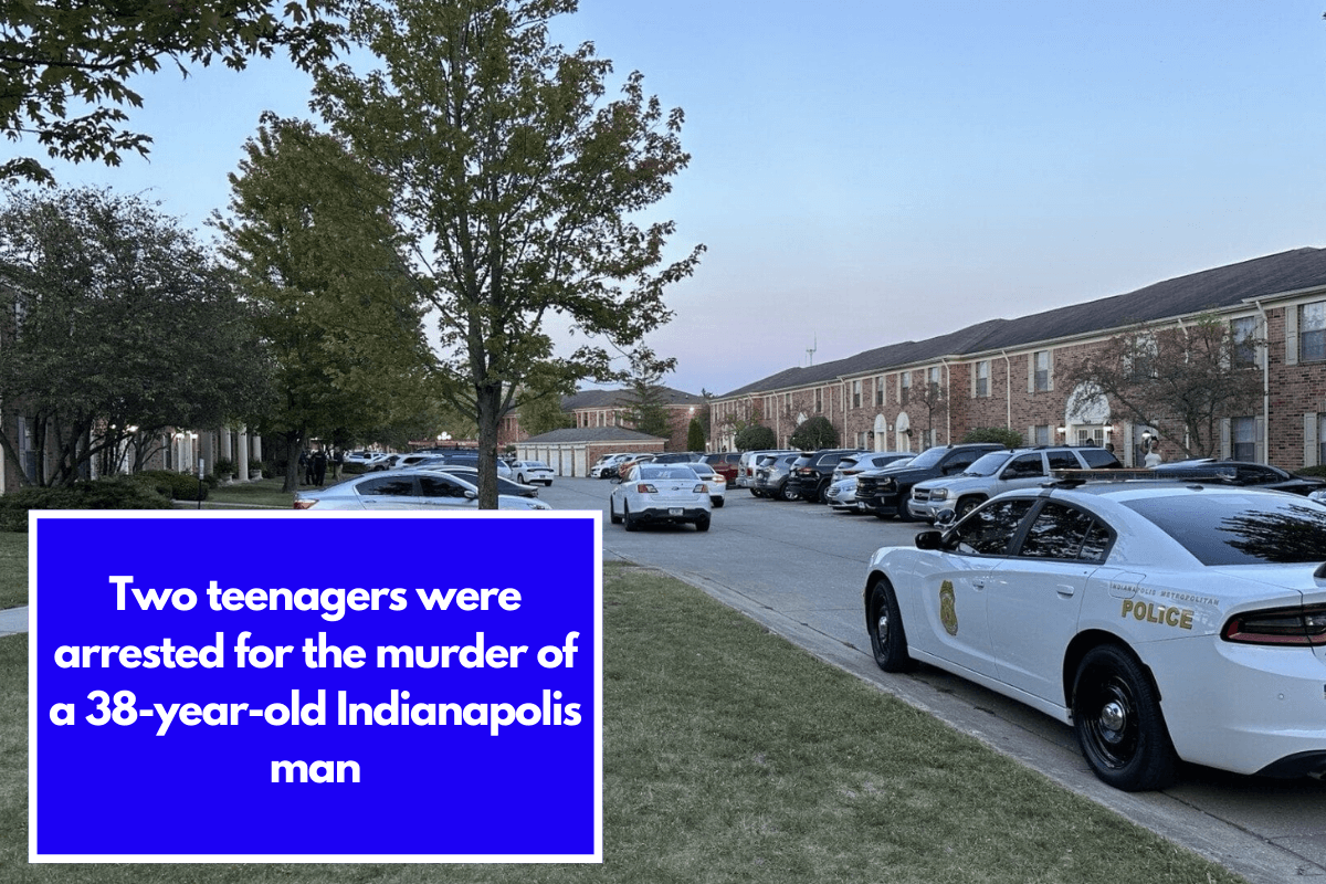 Two teenagers were arrested for the murder of a 38-year-old Indianapolis man