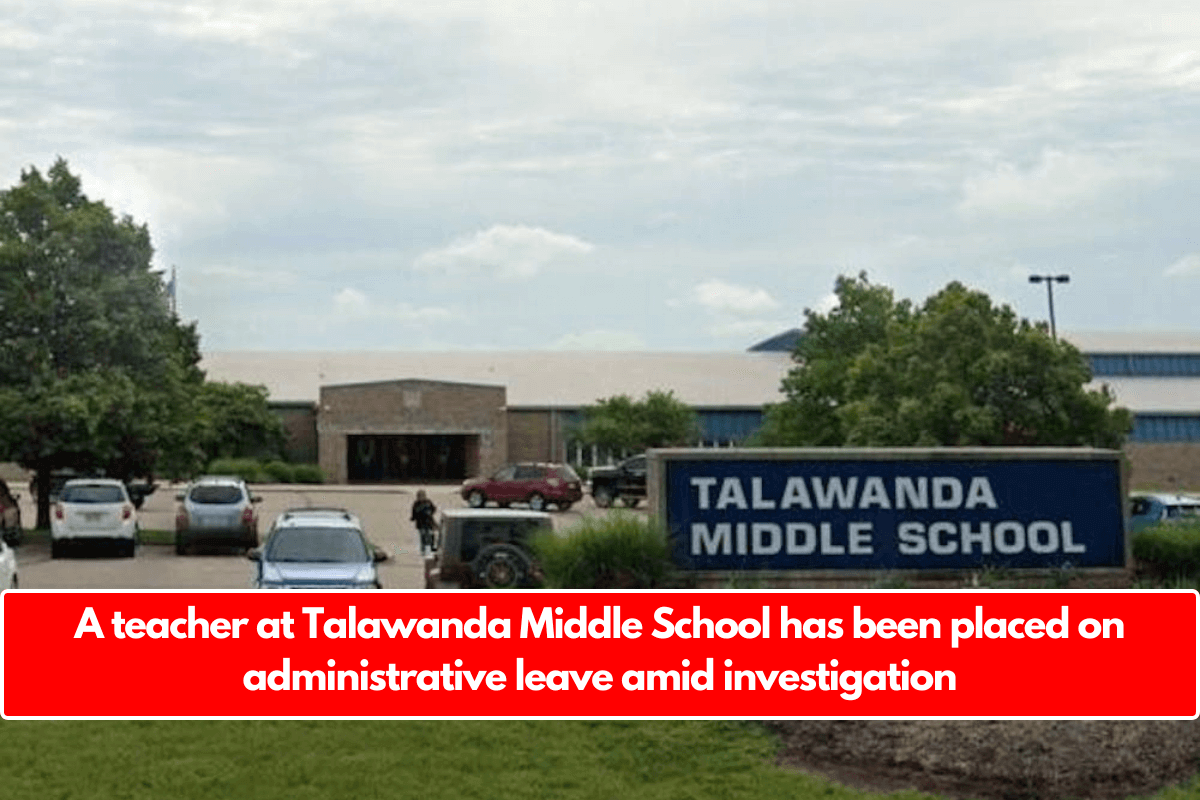 A teacher at Talawanda Middle School has been placed on administrative leave amid investigation