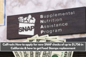 CalFresh: How to apply for new SNAP checks of up to $1,756 in California & how to get Food Stamps replacement