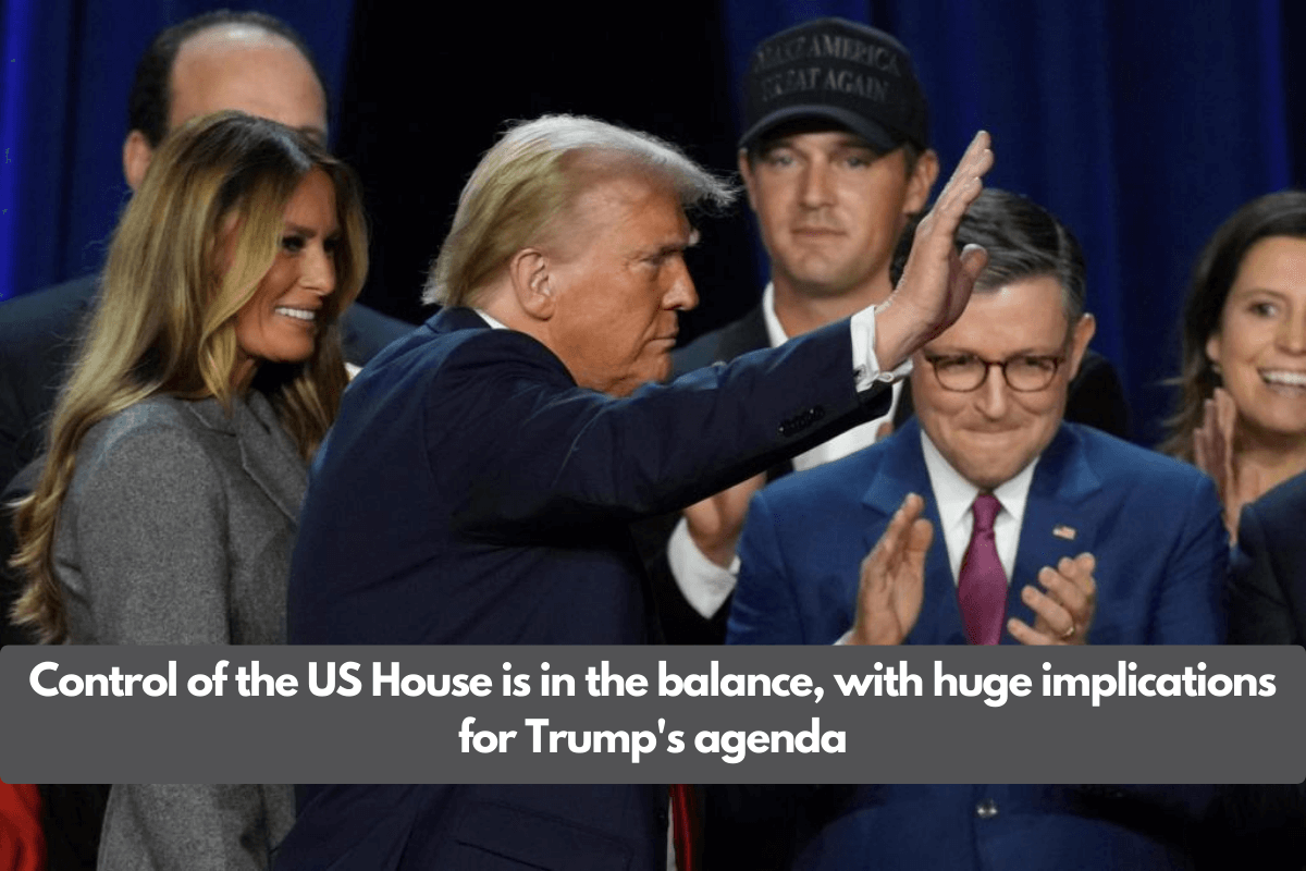 Control of the US House is in the balance, with huge implications for Trump's agenda