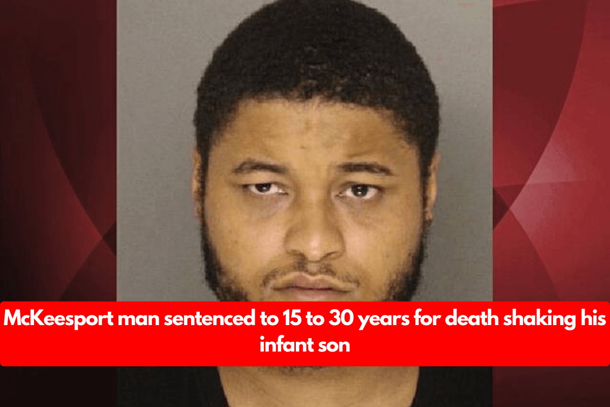 McKeesport man sentenced to 15 to 30 years for death shaking his infant son