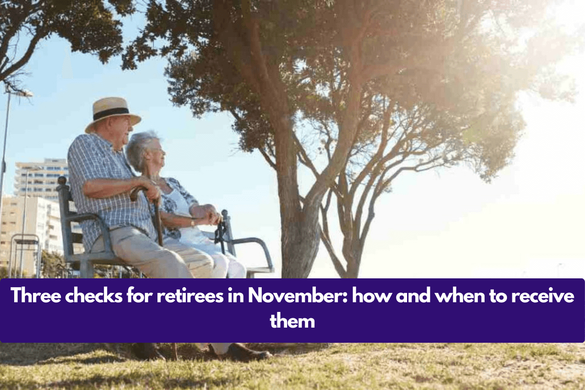 Three checks for retirees in November: how and when to receive them