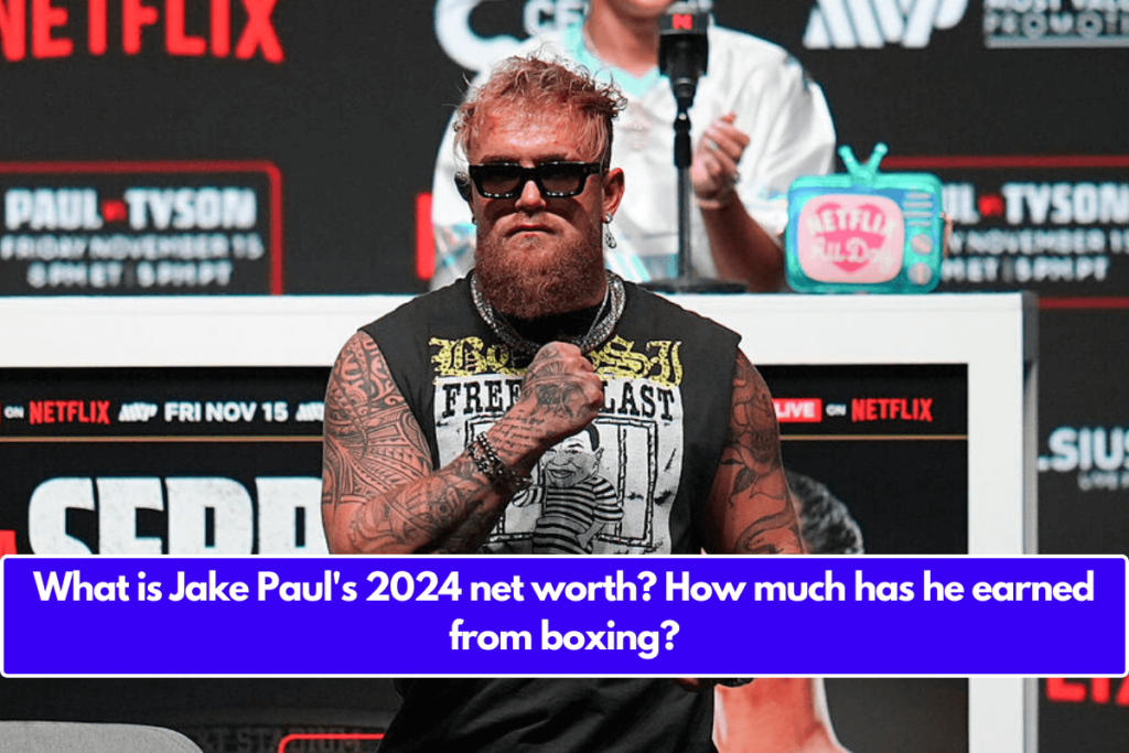 What is Jake Paul's 2024 net worth? How much has he earned from boxing