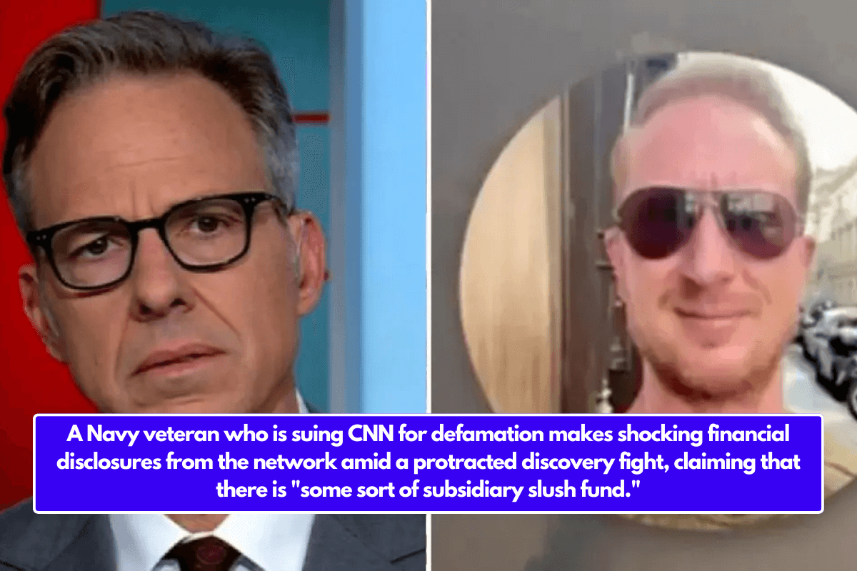 A Navy veteran who is suing CNN for defamation makes shocking financial disclosures from the network amid a protracted discovery fight, claiming that there is "some sort of subsidiary slush fund."