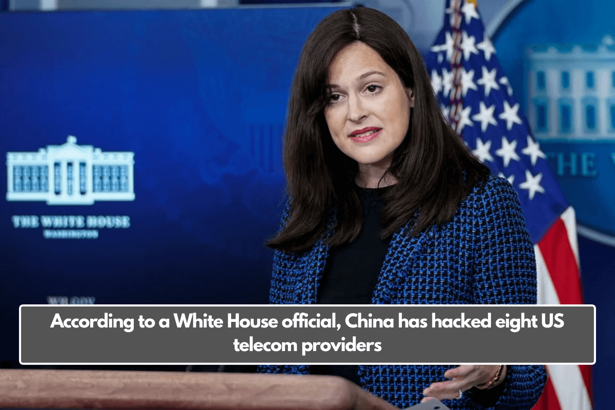 According to a White House official, China has hacked eight US telecom providers