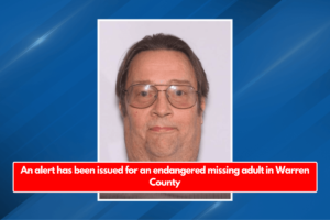 An alert has been issued for an endangered missing adult in Warren County