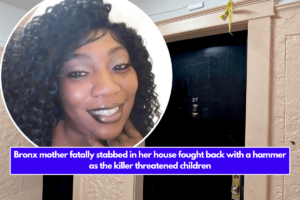 Bronx mother fatally stabbed in her house fought back with a hammer as the killer threatened children