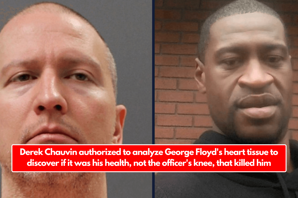 Derek Chauvin authorized to analyze George Floyd's heart tissue to discover if it was his health, not the officer's knee, that killed him