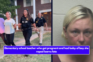 Elementary school teacher who got pregnant and had baby of boy she raped learns fate