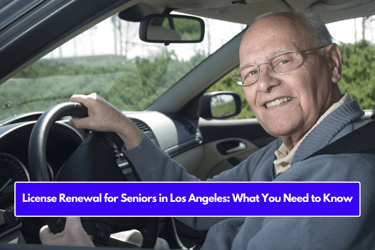 License Renewal for Seniors in Los Angeles: What You Need to Know