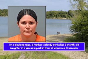 On a daylong rage, a mother violently dunks her 3-month-old daughter in a lake at a park in front of witnesses: Prosecutor