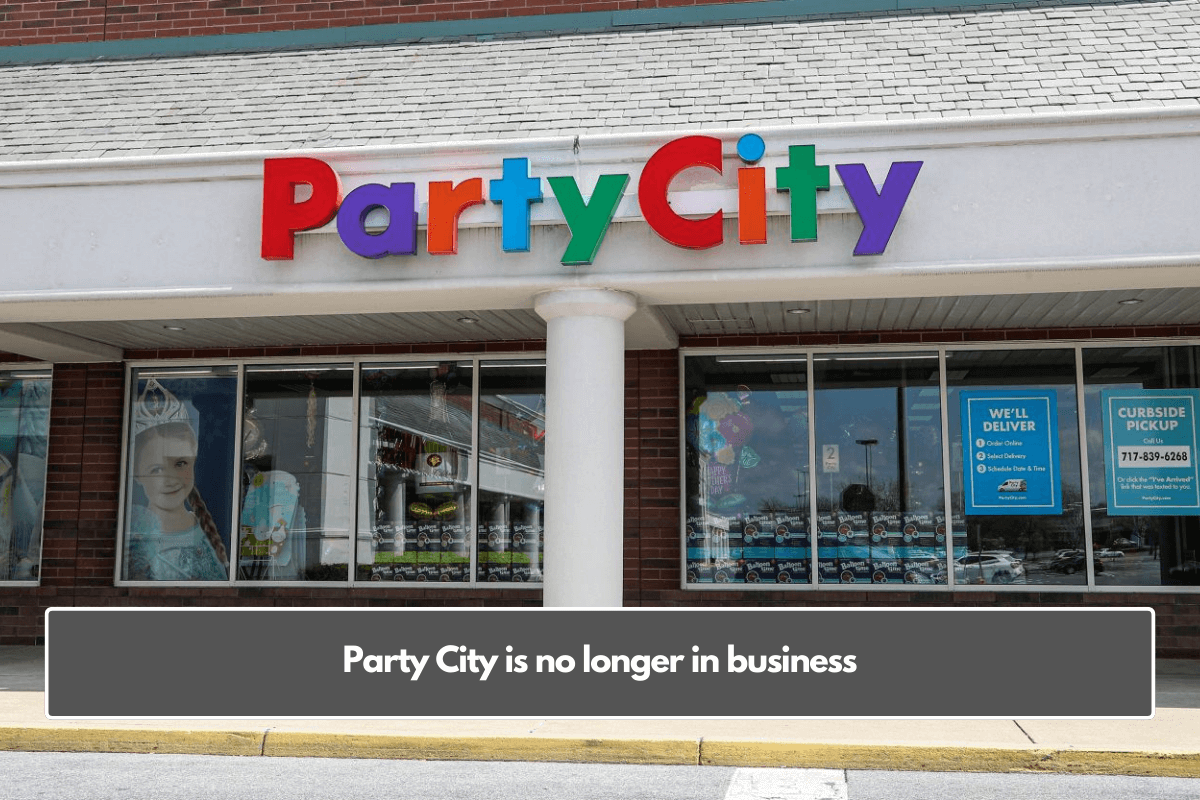 Party City is no longer in business