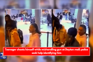 Teenager shoots himself while mishandling gun at Dayton mall; police seek help identifying him