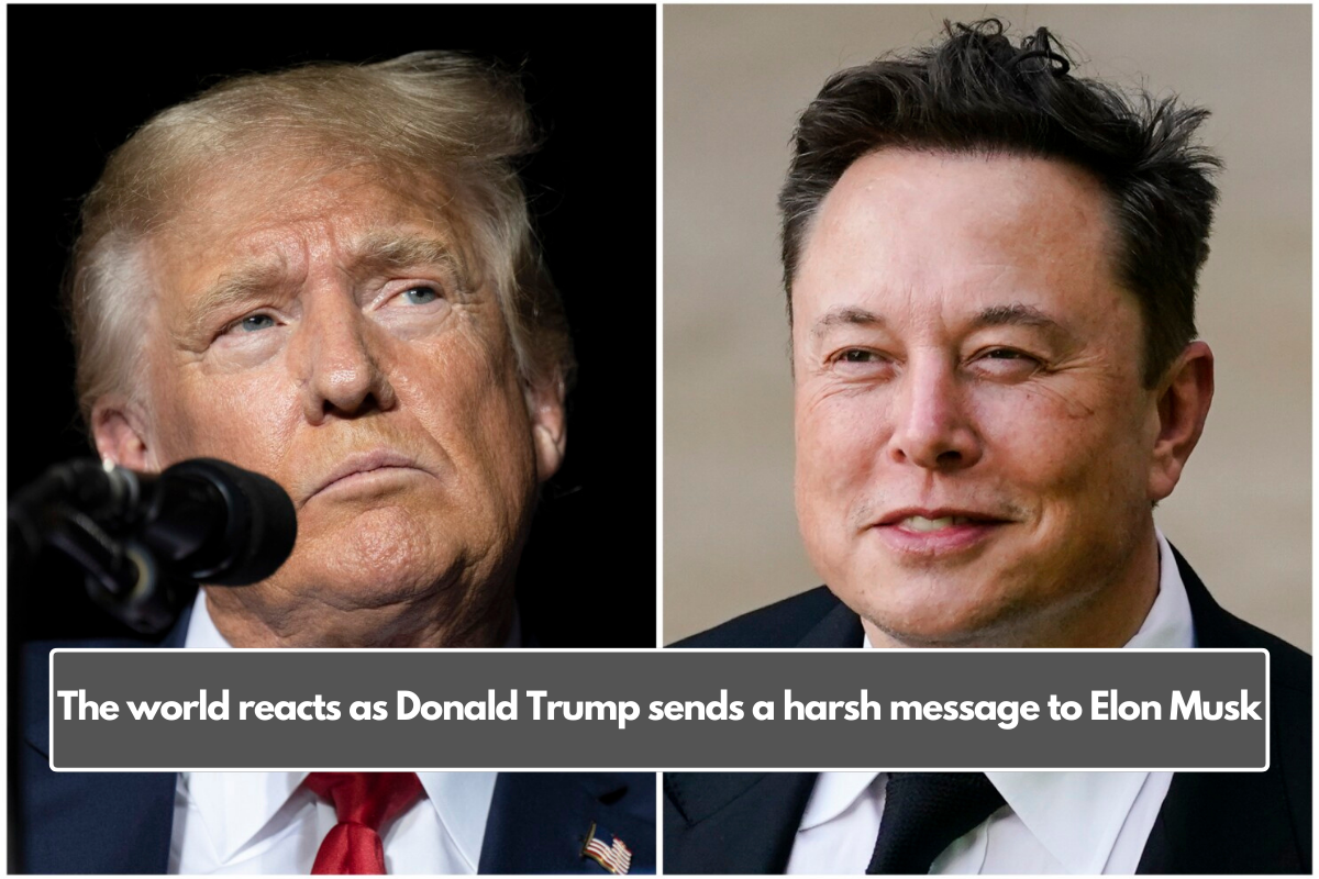 The world reacts as Donald Trump sends a harsh message to Elon Musk