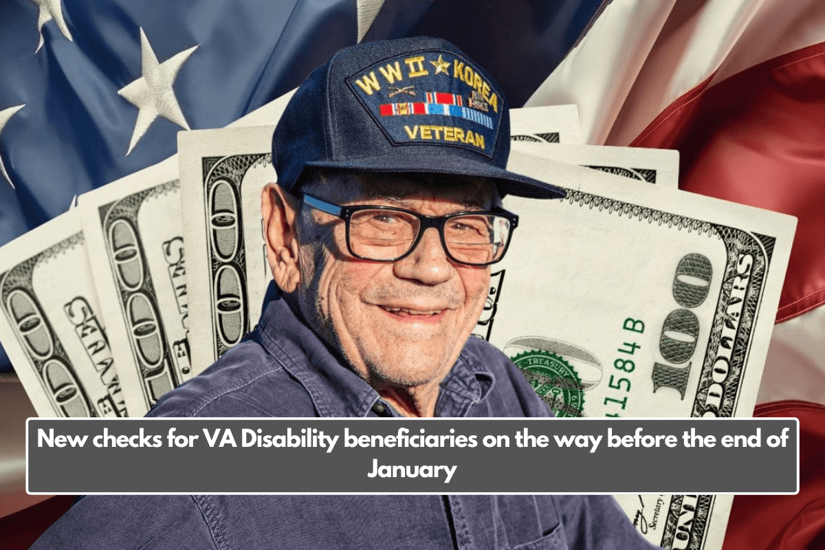 New checks for VA Disability beneficiaries on the way before the end of January