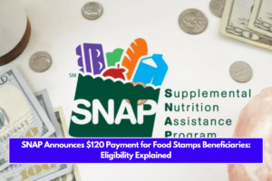 SNAP Announces $120 Payment for Food Stamps Beneficiaries: Eligibility Explained