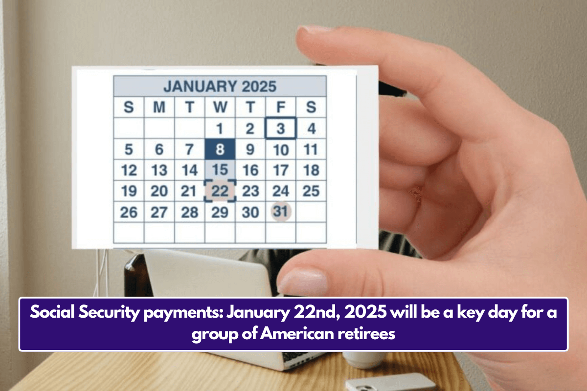 Social Security payments January 22nd, 2025 will be a key day for a