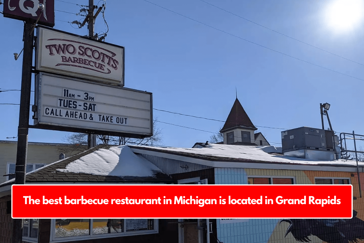 The best barbecue restaurant in Michigan is located in Grand Rapids