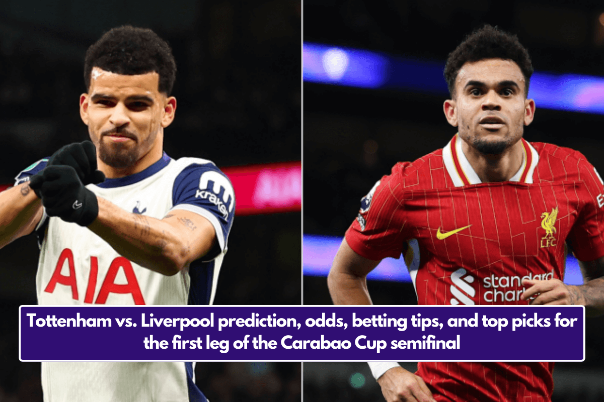 Tottenham vs. Liverpool prediction, odds, betting tips, and top picks for the first leg of the Carabao Cup semifinal