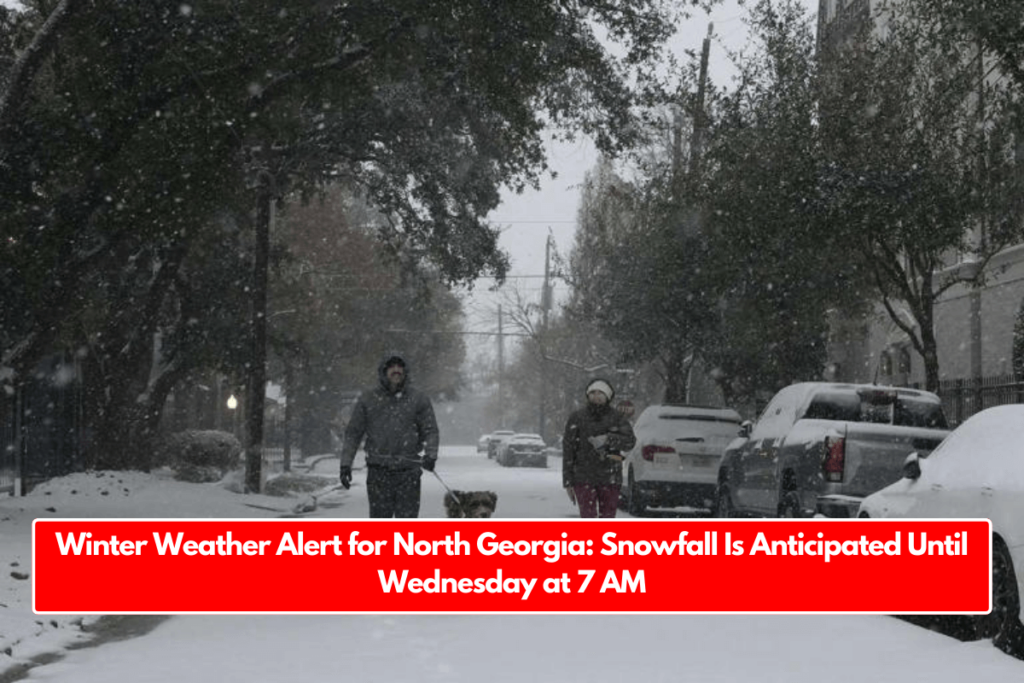 Winter Weather Alert for North Snowfall Is Anticipated Until