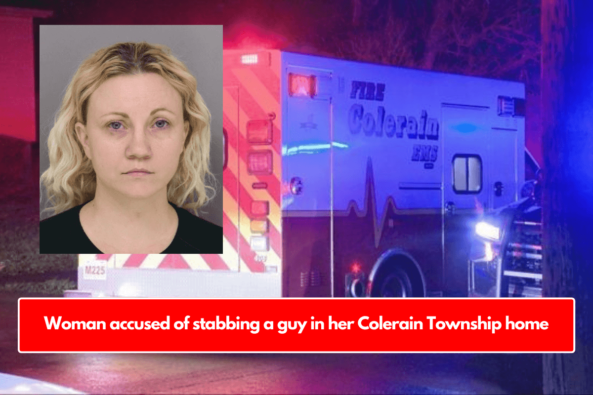 Woman accused of stabbing a guy in her Colerain Township home