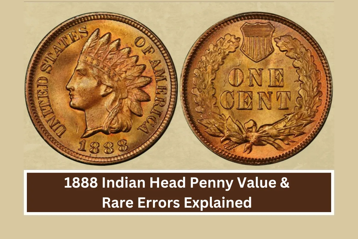 1888 Indian Head Penny Value & Rare Errors Explained