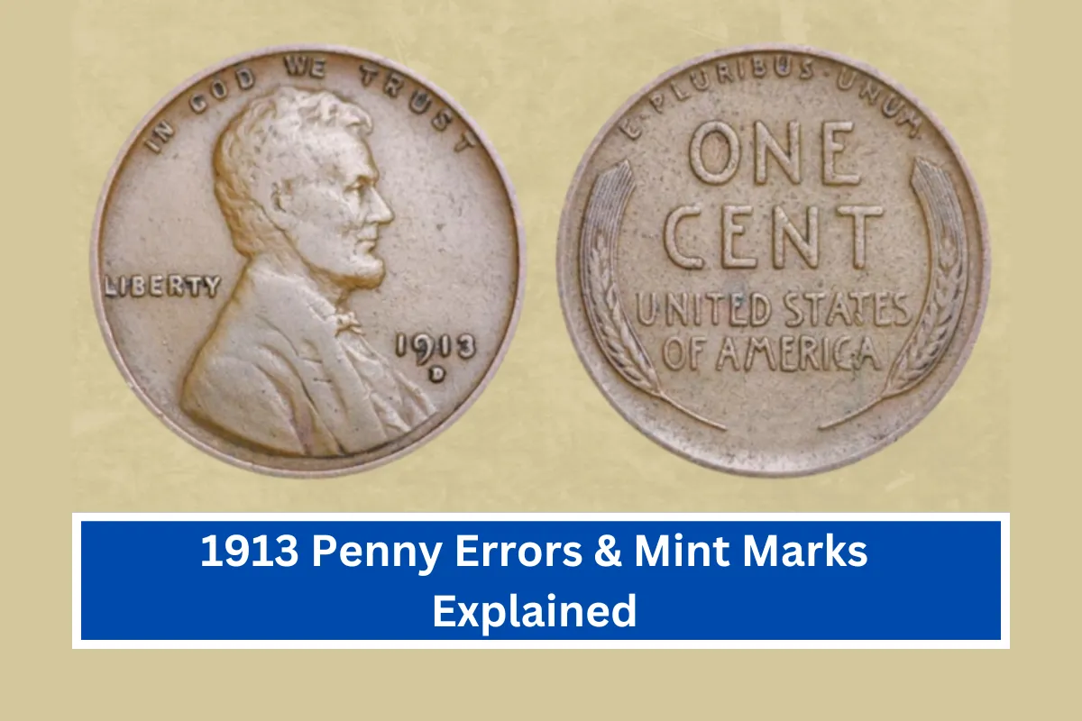 1913 Penny Errors & Mint Marks Explained