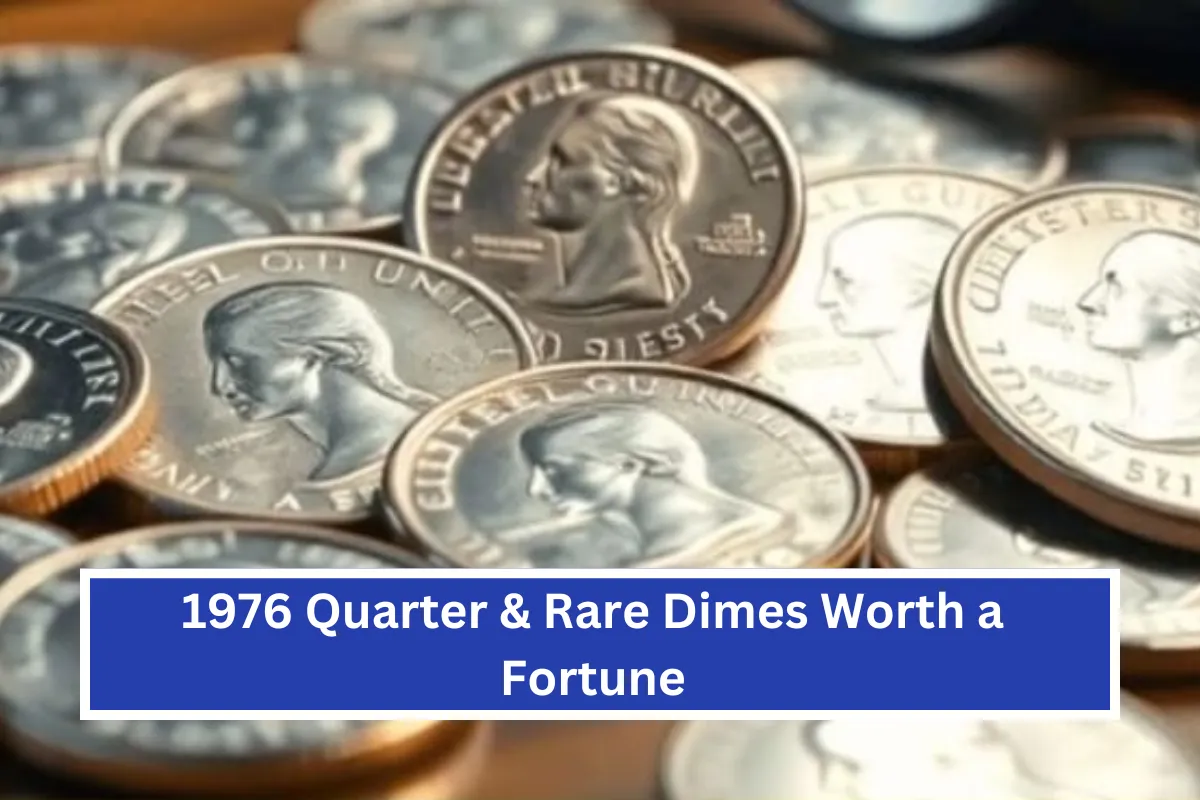 1976 Quarter & Rare Dimes Worth a Fortune