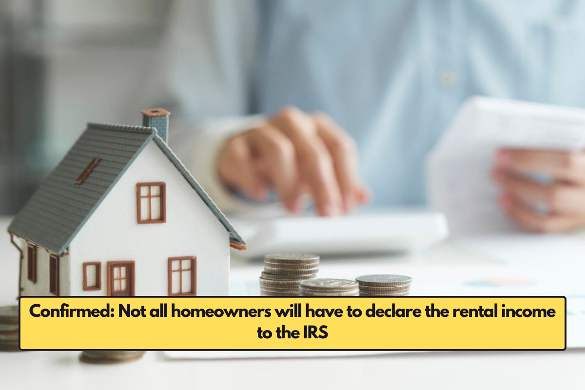 Confirmed: Not all homeowners will have to declare the rental income to the IRS