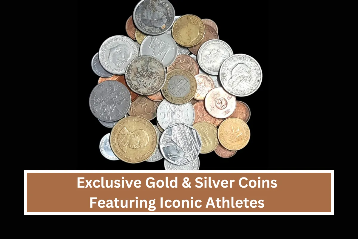 Exclusive Gold & Silver Coins Featuring Iconic Athletes