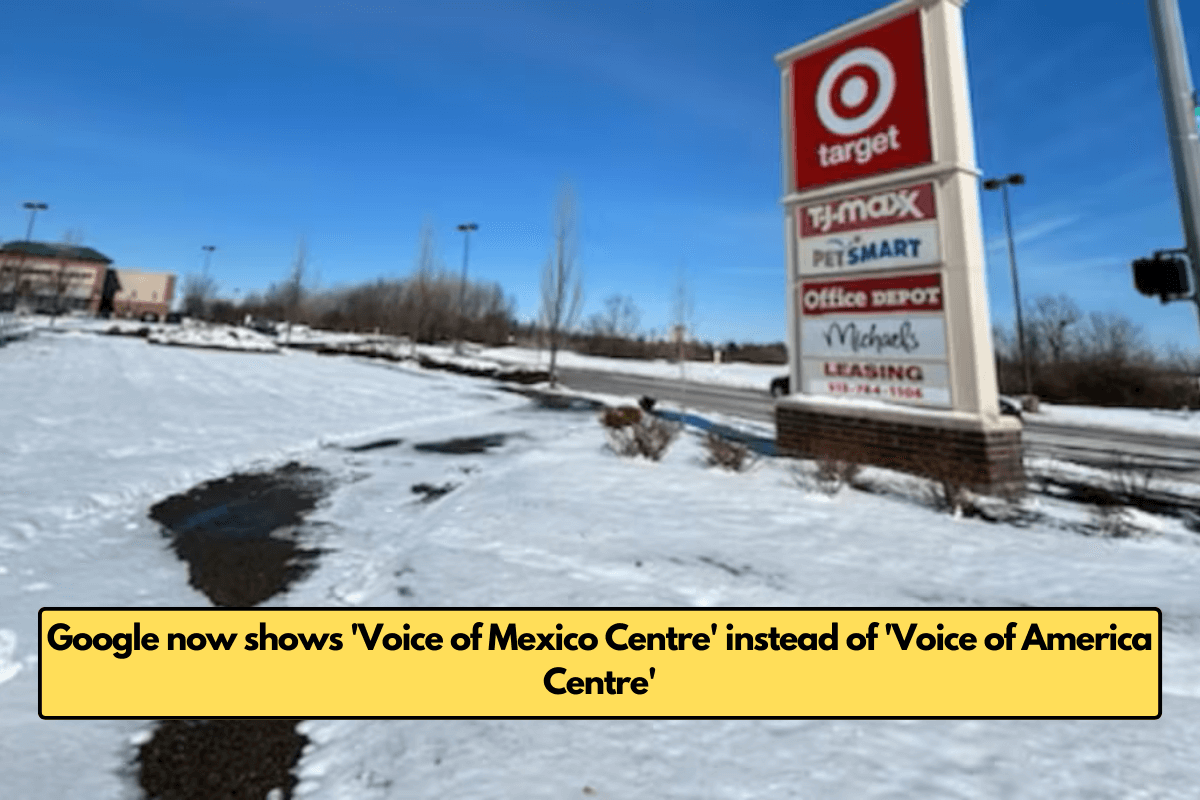 Google now shows 'Voice of Mexico Centre' instead of 'Voice of America Centre'