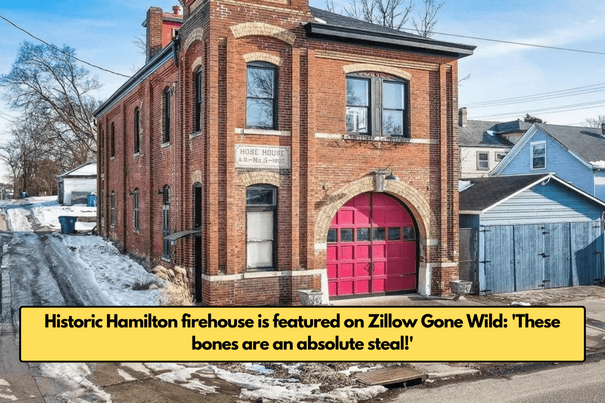 Historic Hamilton firehouse is featured on Zillow Gone Wild: 'These bones are an absolute steal!'