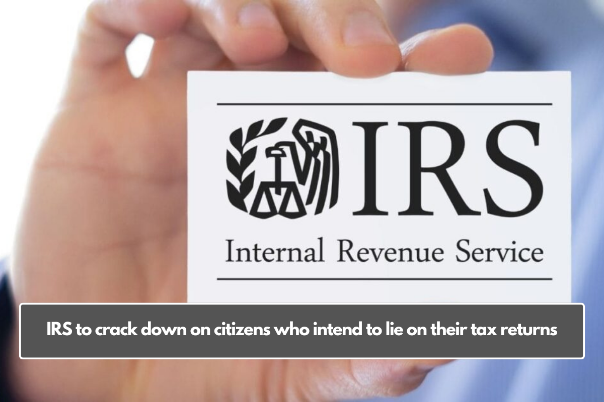 IRS to crack down on citizens who intend to lie on their tax returns