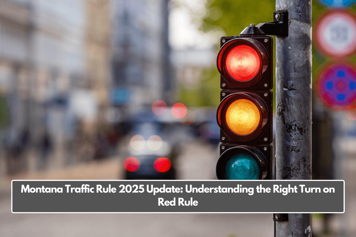 Montana Traffic Rule 2025 Update: Understanding the Right Turn on Red Rule