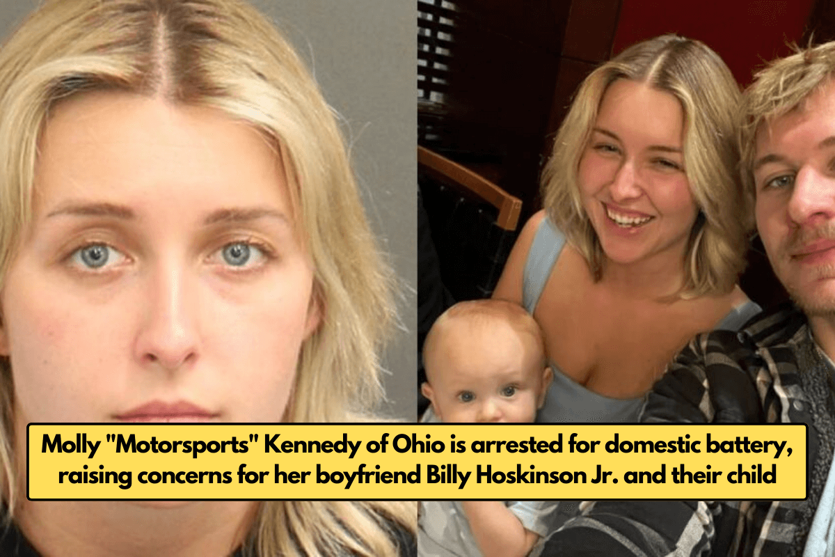 Molly "Motorsports" Kennedy of Ohio is arrested for domestic battery, raising concerns for her boyfriend Billy Hoskinson Jr. and their child