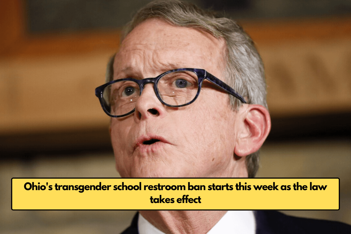 Ohio's transgender school restroom ban starts this week as the law takes effect