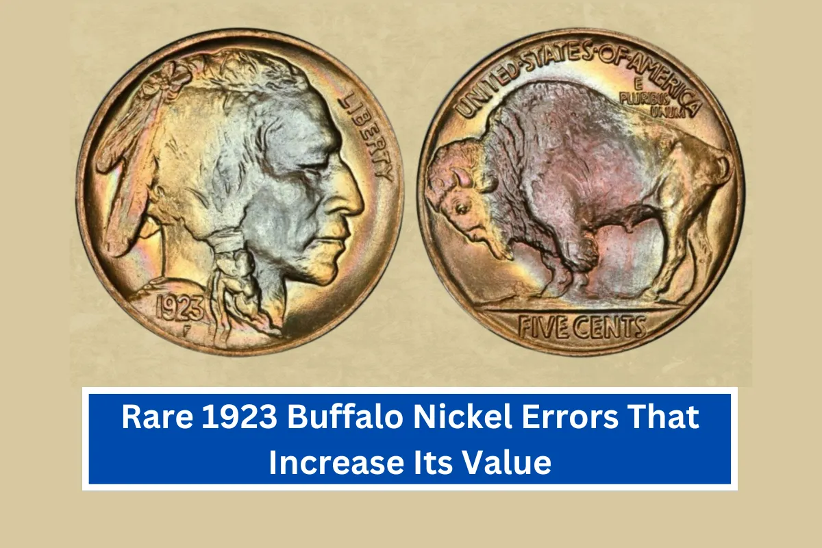 Rare 1923 Buffalo Nickel Errors That Increase Its Value